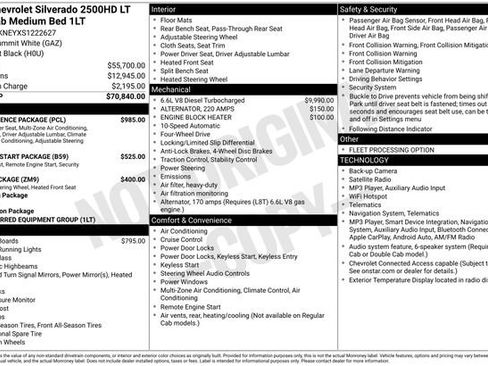 Used 2025 Chevrolet Silverado 2500 LT w/ Convenience Package AWD/4WD image 17