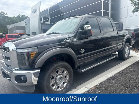 Used 2014 Ford F250 Lariat w/ Lariat Ultimate Package AWD/4WD image 3