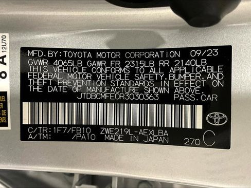 Certified 2024 Toyota Corolla LE image 44