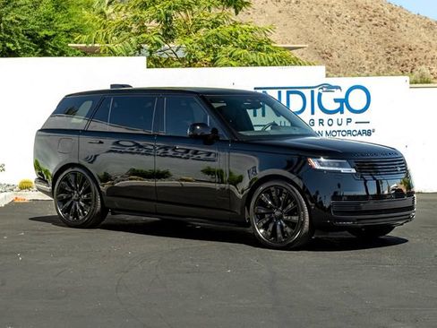 Certified 2026 Land Rover Range Rover Long Wheel Base SV Black AWD/4WD image 4