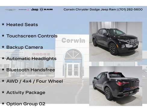 Used 2022 Hyundai Santa Cruz SEL w/ Activity Package AWD/4WD image 8