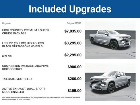 Used 2025 Chevrolet Silverado 1500 High Country AWD/4WD image 5