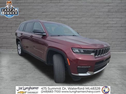 Used 2022 Jeep Grand Cherokee L Limited AWD/4WD image 2