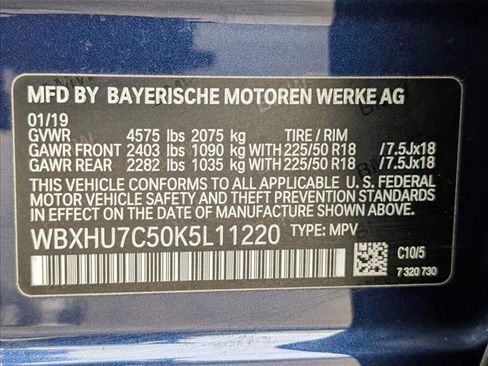 Used 2019 BMW X1 sDrive28i w/ Convenience Package FWD image 20