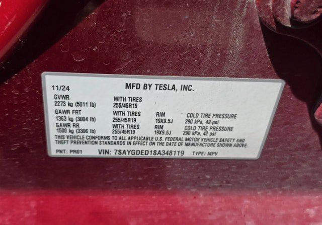 Used 2025 Tesla Model Y Long Range RWD image 7