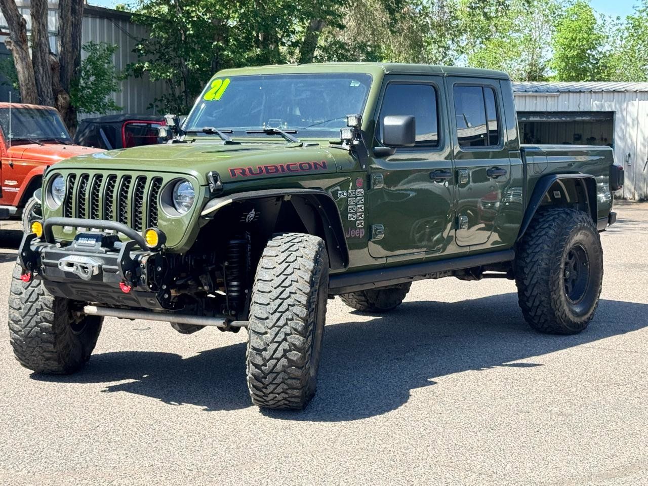 Used 2021 Jeep Gladiator Rubicon AWD/4WD image 3