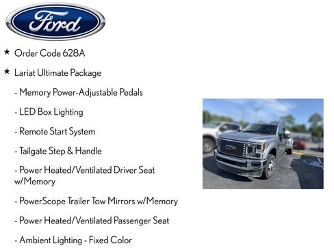 Used 2022 Ford F350 Lariat w/ Lariat Ultimate Package AWD/4WD image 6