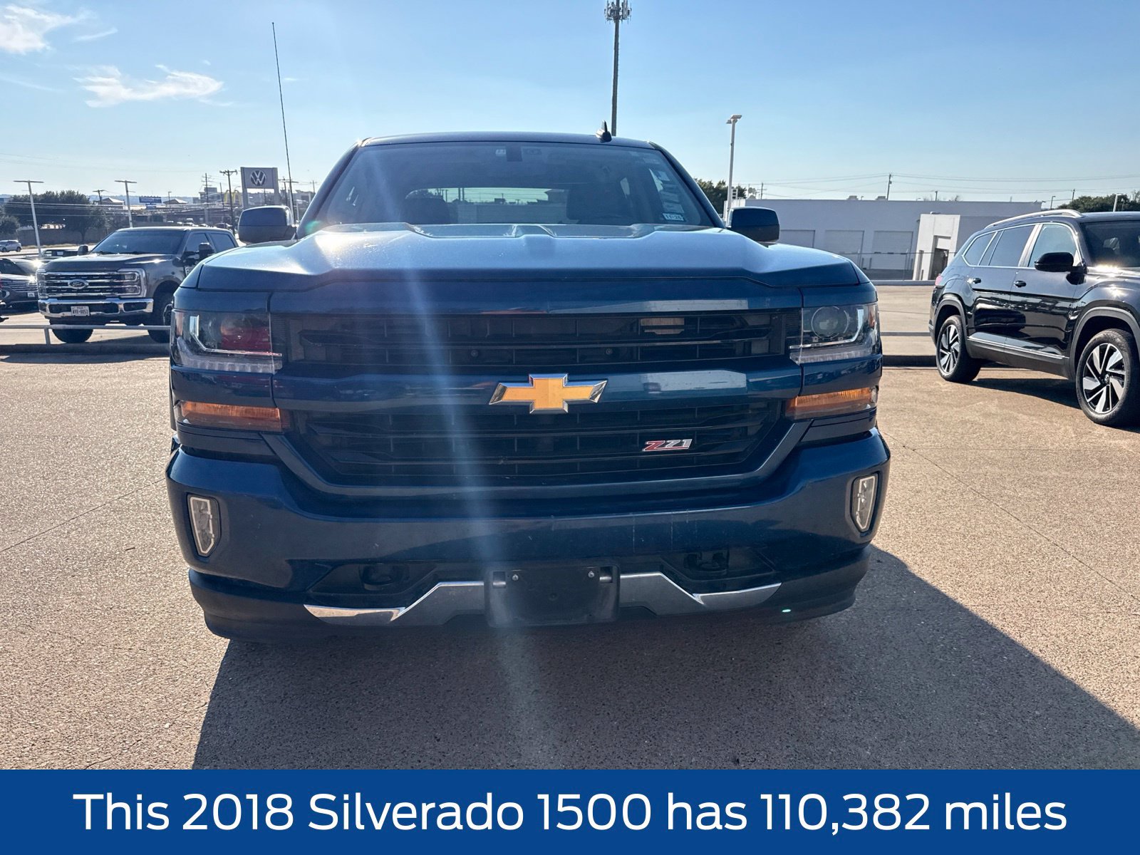 Used 2018 Chevrolet Silverado 1500 LT w/ Texas Edition AWD/4WD image 2