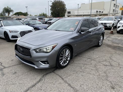 Used 2019 INFINITI Q50 Luxe w/ Essential Package (3.0T Luxe) RWD image 2