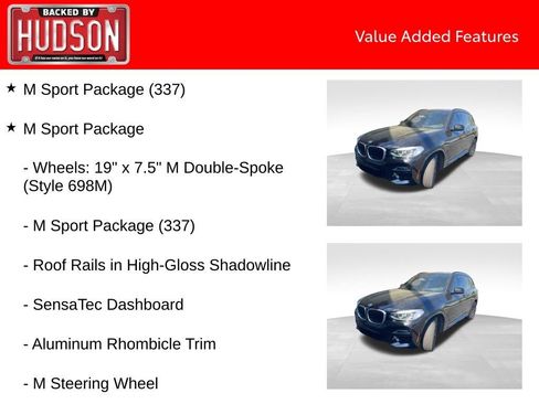 Used 2021 BMW X3 xDrive30i w/ M Sport Package image 3