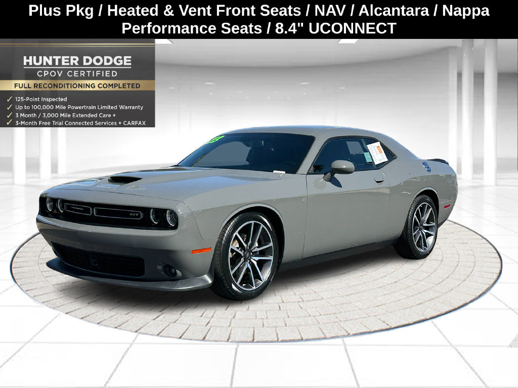 Certified 2023 Dodge Challenger GT w/ Plus Package RWD image 1