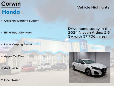 Used 2024 Nissan Altima 2.5 SV image 6