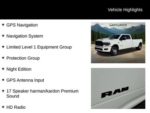 Certified 2024 RAM 3500 Limited w/ Night Edition image 8