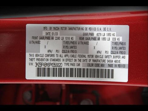 Certified 2023 MAZDA MAZDA3 s image 21