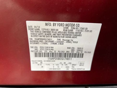 Used 2014 Ford Taurus SEL FWD image 26