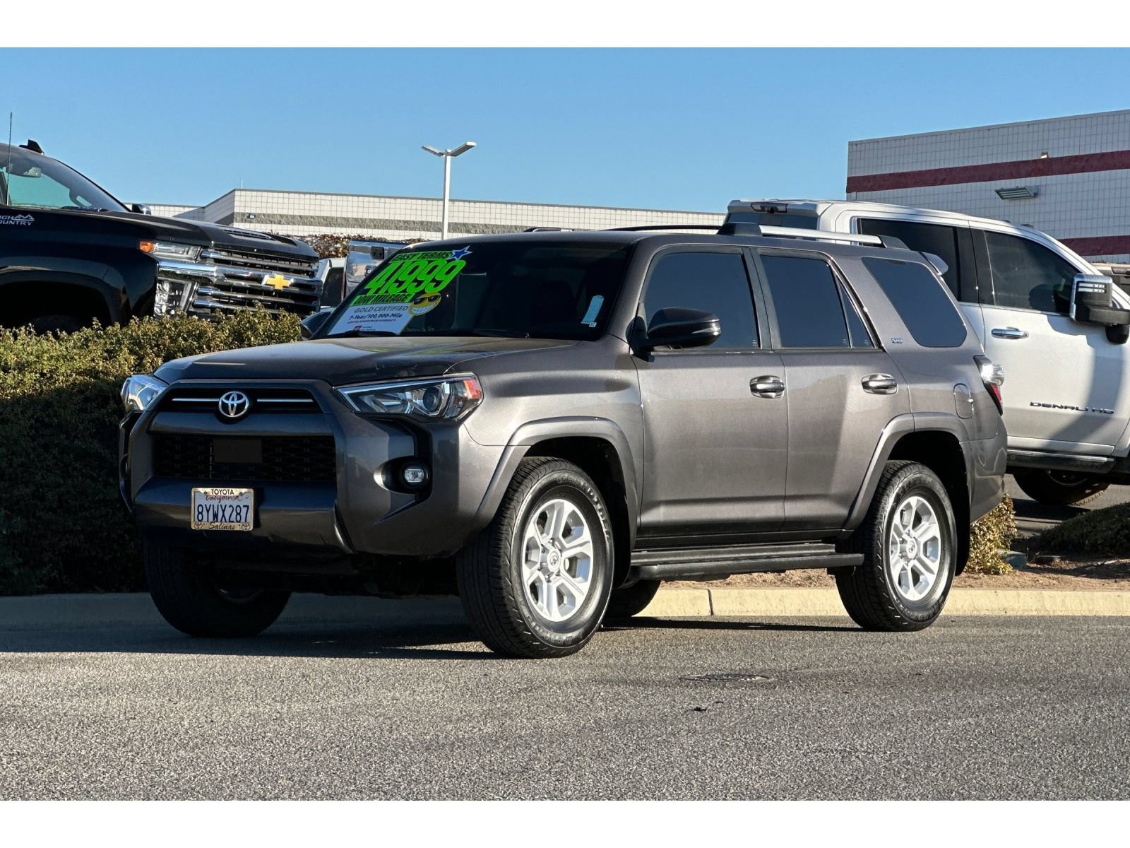 Certified 2022 Toyota 4Runner SR5 Premium w/ Moonroof Package RWD image 8