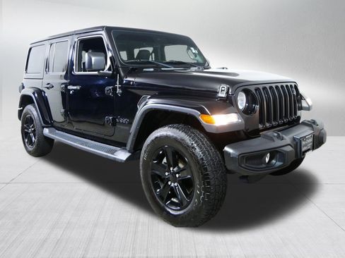 Used 2020 Jeep Wrangler Unlimited Sahara AWD/4WD image 1