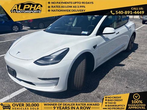 Used 2021 Tesla Model 3 Standard Range Plus RWD image 1