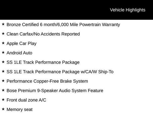 Used 2022 Chevrolet Camaro SS image 4