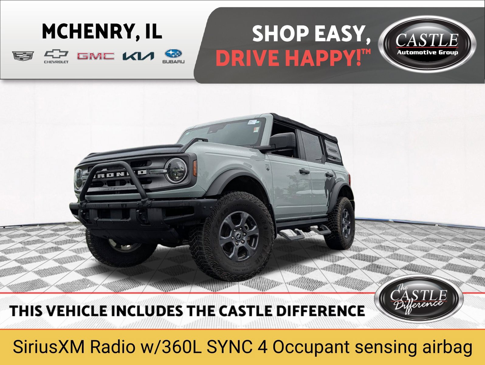 Used 2022 Ford Bronco Big Bend AWD/4WD image 1