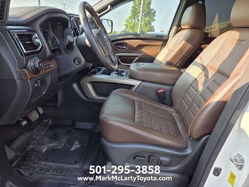 Used 2023 Nissan Titan Platinum Reserve w/ Off Road Protection Package AWD/4WD image 6