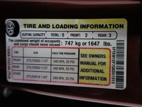 Used 2016 Ford F150 Lariat w/ Equipment Group 502A Luxury AWD/4WD image 90