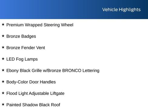 New 2026 Ford Bronco Sport Big Bend w/ Convenience Package AWD/4WD image 8