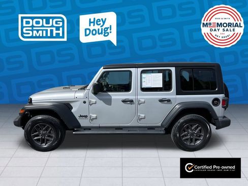Certified 2024 Jeep Wrangler Unlimited Sport AWD/4WD image 3