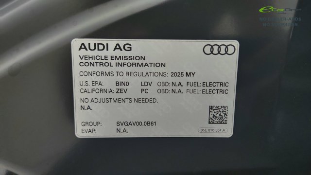 Used 2025 Audi A6 e-tron Premium Plus w/ Premium Plus RWD image 73