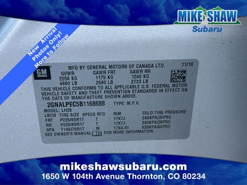 Used 2011 Chevrolet Equinox LT image 14