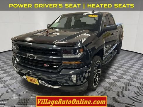 Used 2017 Chevrolet Silverado 1500 LT w/ LPO, Black Pack AWD/4WD image 8