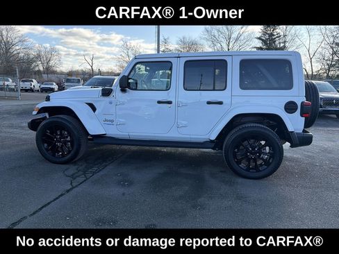 Used 2022 Jeep Wrangler Unlimited Sahara 4xe w/ Cold Weather Group image 2