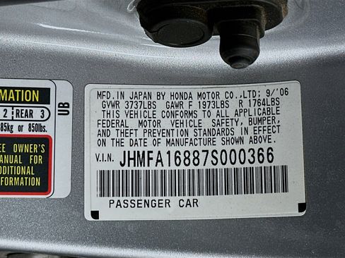 Used 2007 Honda Civic EX image 12