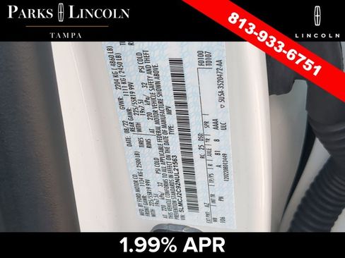 Certified 2022 Lincoln Corsair Reserve w/ Equipment Group 201A FWD image 36