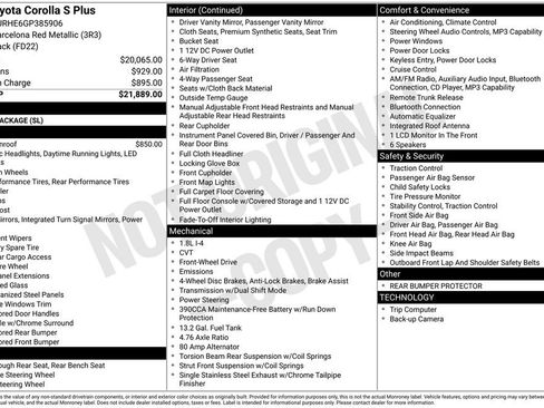 Certified 2016 Toyota Corolla S FWD image 24