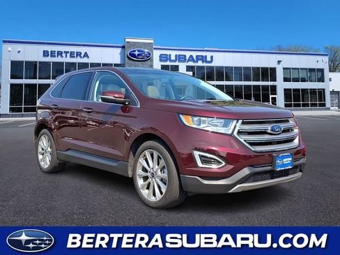 Used 2017 Ford Edge Titanium w/ Equipment Group 301A AWD/4WD image 1