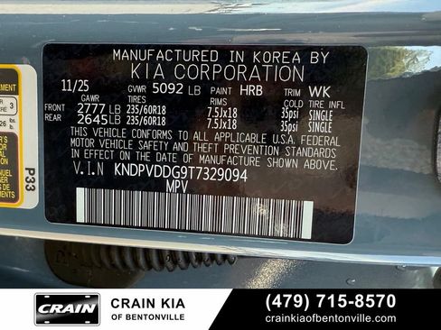 Certified 2026 Kia Sportage EX w/ EX Panoramic Sunroof Package AWD/4WD image 35