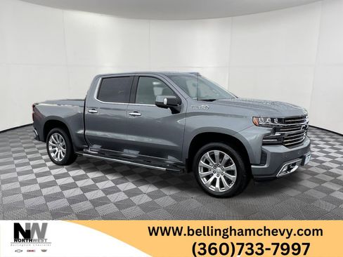 Used 2021 Chevrolet Silverado 1500 High Country w/ Technology Package AWD/4WD image 1