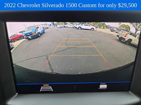 Used 2022 Chevrolet Silverado 1500 Custom w/ Safety Confidence Package AWD/4WD image 28