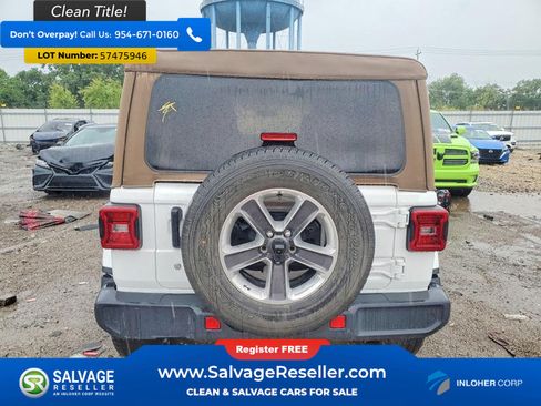 Used 2019 Jeep Wrangler Unlimited Sahara AWD/4WD image 8
