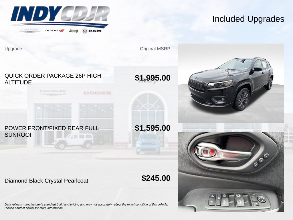 Used 2020 Jeep Cherokee High Altitude AWD/4WD image 4