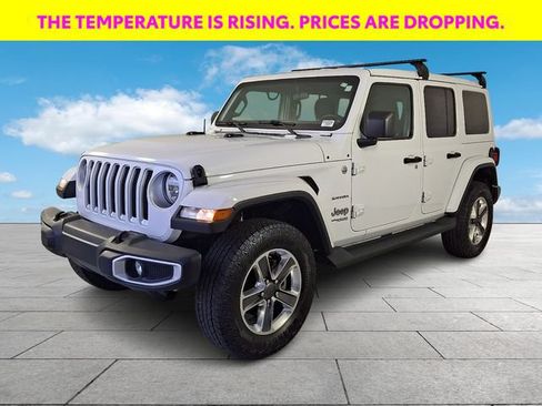 Used 2021 Jeep Wrangler Unlimited Sahara AWD/4WD image 4