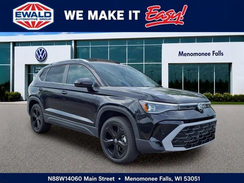 Used 2025 Volkswagen Taos SEL w/ Black Wheel Plus Package AWD/4WD image 1