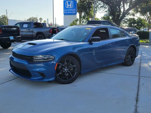 Used 2021 Dodge Charger R/T w/ Blacktop Package RWD image 1