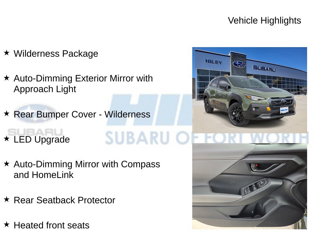 New 2026 Subaru Crosstrek 2.5i Wilderness AWD/4WD image 5