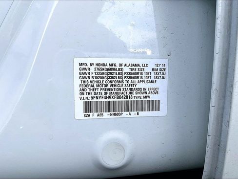 Used 2015 Honda Pilot Touring image 18