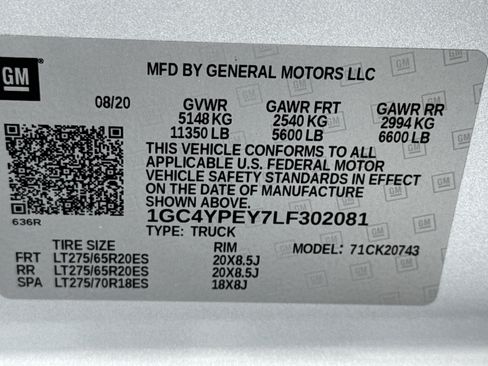 Used 2020 Chevrolet Silverado 2500 LTZ w/ LTZ Premium Package image 32