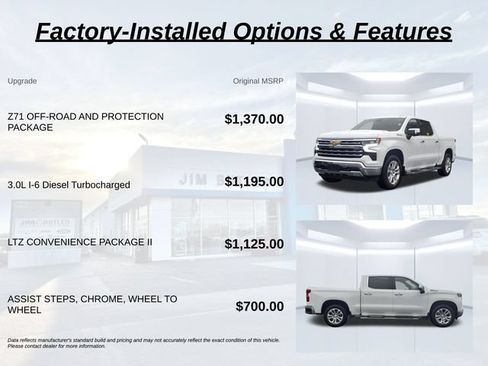 Used 2023 Chevrolet Silverado 1500 LTZ AWD/4WD image 2