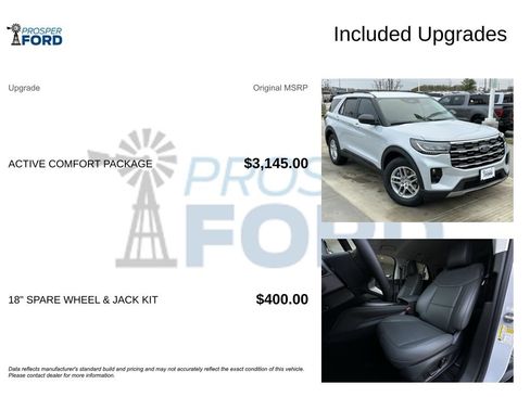 New 2026 Ford Explorer Active w/ Active Comfort Package RWD image 35