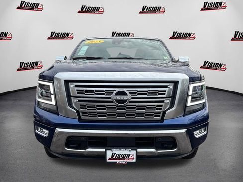 Certified 2023 Nissan Titan Platinum Reserve w/ Off Road Protection Package AWD/4WD image 2